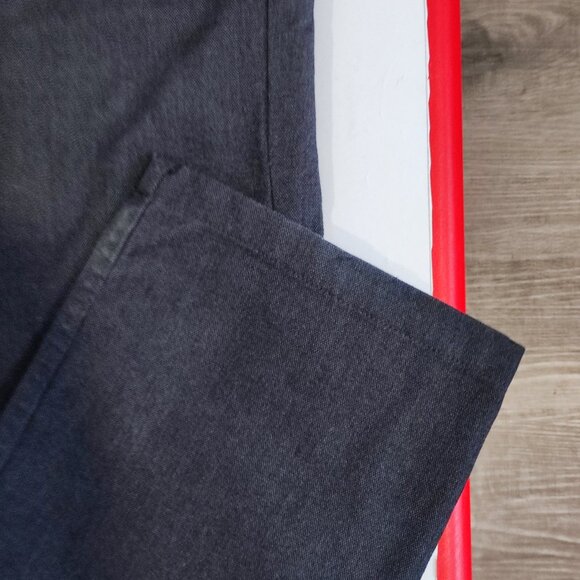 Kenneth Cole flat front business / casual dress pant dark grey men's size 36X30 - Picture 10 of 14